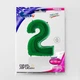 Фольгированный большой воздушный шар Grabo цифра "2" зеленая Green 40" 102 см 17980 - изображение 4