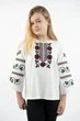 Вишиванка для дівчинки V&V Анюта 116 Білий (010419193-001) - изображение 4