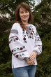 Жіноча вишиванка V&V Анюта XXXXL Білий (301042193-001) - зображення 1