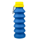 Пляшка для води складана Magio MG-1043B 450 блакитна 450 мл - зображення 1