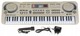 Keyboard Ramiz interaktywny + Mikrofon + Nagrywanie + USB MP3 Bezowy (5903864900132) - obraz 2