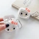 Чехол прозрачный Hello Kitty для наушников AirPods Pro 2 - изображение 1