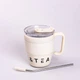 Термочашка Coffee & Tea с трубочкой, бежевая, Аксессуар для напитков, Сохраняет тепло и холод - изображение 2
