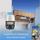IP Камера 3MP IPC-V380-Q18 Smart WiFi (полный комплект с зарядным устройством) - изображение 3