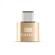 Адаптер OTG USB C To USB Earldom ET-OT41 — Gold - изображение 1