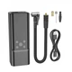 Автокомпрессор Hoco ZP7 Maddy 5000mAh 10.3bar — Black - изображение 5