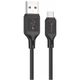 Кабель USB – Micro USB 2.4A 1 м Hoco X90 Cool Silicone Black - изображение 5