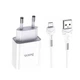 Сетевое зарядное устройство 1×USB-A Hoco C81A White - изображение 1