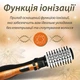 Фен стайлер для волосся 3в1 Gemei GM-4828 з 3 насадками 1000 Вт помаранчевий - зображення 4