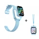 Детские Смарт Часы M3MAX Waterproof с GPS трекером 4G — Blue - изображение 6