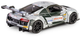 Metalowy model RMZ Hobby samochód sportowy Audi R8 1:32 Szary/Biały (5905422081055) - obraz 3