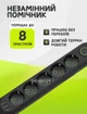 Удлинитель сетевой переноска 2м на 5 розеток + 3USB UA Power F05U Черный - изображение 6
