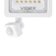 LED прожектор VIDEX F2e 10W 5000K з датчиком руху та освітленості VL-F2e105W-S - зображення 4