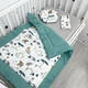 Детский комплект в коляску или кроватку Oh My Kids "Зоопарк" - изображение 9