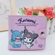 Детский кошелек на кнопке MINISO Kuromi картхолдер / визитница для карт и денег с аниме персонажем Sanrio Куроми, фиолетовый (96539229) - изображение 1
