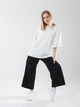 Детская футболка оверсайз для девочки NEWGEN Экватор 24Ф10-084м 122 см Молочная (2898000018686) - изображение 2