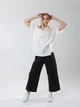 Детская футболка оверсайз для девочки NEWGEN Экватор 24Ф10-084м 122 см Молочная (2898000018686) - изображение 3