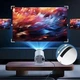 Портативный мини проектор домашний / Проектор с WiFi Bluetooth 130" / Проектор для дома, белый - изображение 7