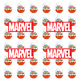 Набір Шоколадне Яйце Kinder 36шт Surprise Marvel 20g - зображення 1