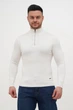 Гольф однотонний замок Trend Collection 10011 Білий (841/WHITE) XL - зображення 1
