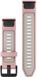 Pasek Garmin QuickFit Silicone Band 20mm Dust Rose/Fog Gray (010-13391-05) - obraz 2