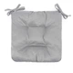 Подушка для стільця і крісла 45х45х8 см світло-сірий - зображення 1