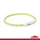 Ошейник для собак Trixie 12700 Flash Light Ring USB с подсветкой силиконовый зеленый размер XS-S 35 см/7 мм (TX-12700) 4053032127005 - изображение 1