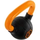 Гиря тренировочная цельная обрезиненная с окрашенной ручкой LiveUp Urethane competition kettlebell UAZE5336-8 8кг (чугун, черный-оранжевый) - изображение 5