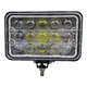 Фара LED прямоугольная 45W дальний и ближний свет 160х110х80 Premium - изображение 2