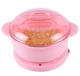 Аппарат для нагрева воска с силиконовой чашей Silicon Wax Warmer CL-2208 9517, розовый - изображение 2