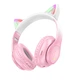 Наушники Bluetooth Hoco W42 Cat Ears over-ear BT headphones Pink - изображение 1