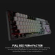 Клавиатура Игровая Fantech ATOM MK886V2 Blue Switch Черный/Серый - изображение 8