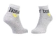 Комплект спортивных носков Everlast Quarter Socks 3 пары р. 35-40 (179047) Grey - зображення 1