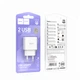 фСЗУ Hoco C141A Smart dual-port charger(EU) White - изображение 2