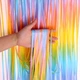 Дождик для фотозоны Единорог украшение 245 см на 92 см разноцветный - изображение 1