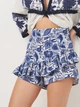 Шорты женские Zara 1971/274 M Темно-синие (01971027044034) - изображение 4