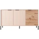 Буфет Maraline Nordic Ash matt black legs тридверний 153,1 см, 13783 - зображення 1
