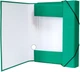 Папка-бокс H-Tone А4 на резинках 50 мм Зеленая (JJ409342-green) - изображение 2