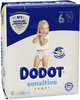 Підгузки Dodot Sensitive Розмір 6 13+ кг 32 шт (8006540848326) - зображення 1