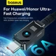 USB-кабель на Type-C з підсвічуванням Baseus Unbreakable Aramid Series Fast Charging (1м, 100W, 6A). Black - зображення 8