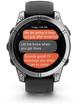 Smartwatch Garmin fenix E 47mm Stainless Steel/Black (010-03025-00) - obraz 6