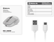 Мышь Real-El RM-480W Wireless/Bluetooth/USB White (EL123200050) - изображение 9