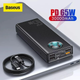 Повербанк Baseus Power Bank 65W 30000mAh Amblight Digital Display Quick Charge, Black - зображення 3
