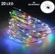Гірлянда роса на батарейках мідний провід 20 Led Strip String Multicolor - изображение 1