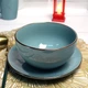 Салатник голубой керамический глубокий 14 см Ardesto Bagheria Misty blue - изображение 2