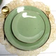 Зелена обідня тарілка 26 см Bagheria Pastel green - зображення 3