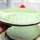 Зелена обідня тарілка 26 см Bagheria Pastel green - зображення 4