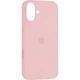 Чехол силиконовый Epic Premium Silicone Case Full Cover для Apple iPhone 16 chalk pink - изображение 1