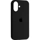 Чехол силиконовый Epic Premium Silicone Case Full Cover для Apple iPhone 16 black - изображение 1
