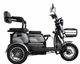 Електроскутер триколісний Crosser TR1 (1500W LFP літій залізо-фосфат 76.8V 30Ah) - Сірий - изображение 2